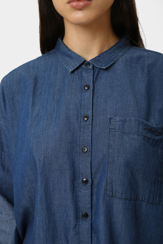 1015420-5000 рубашка с длинным рукавом mustang 