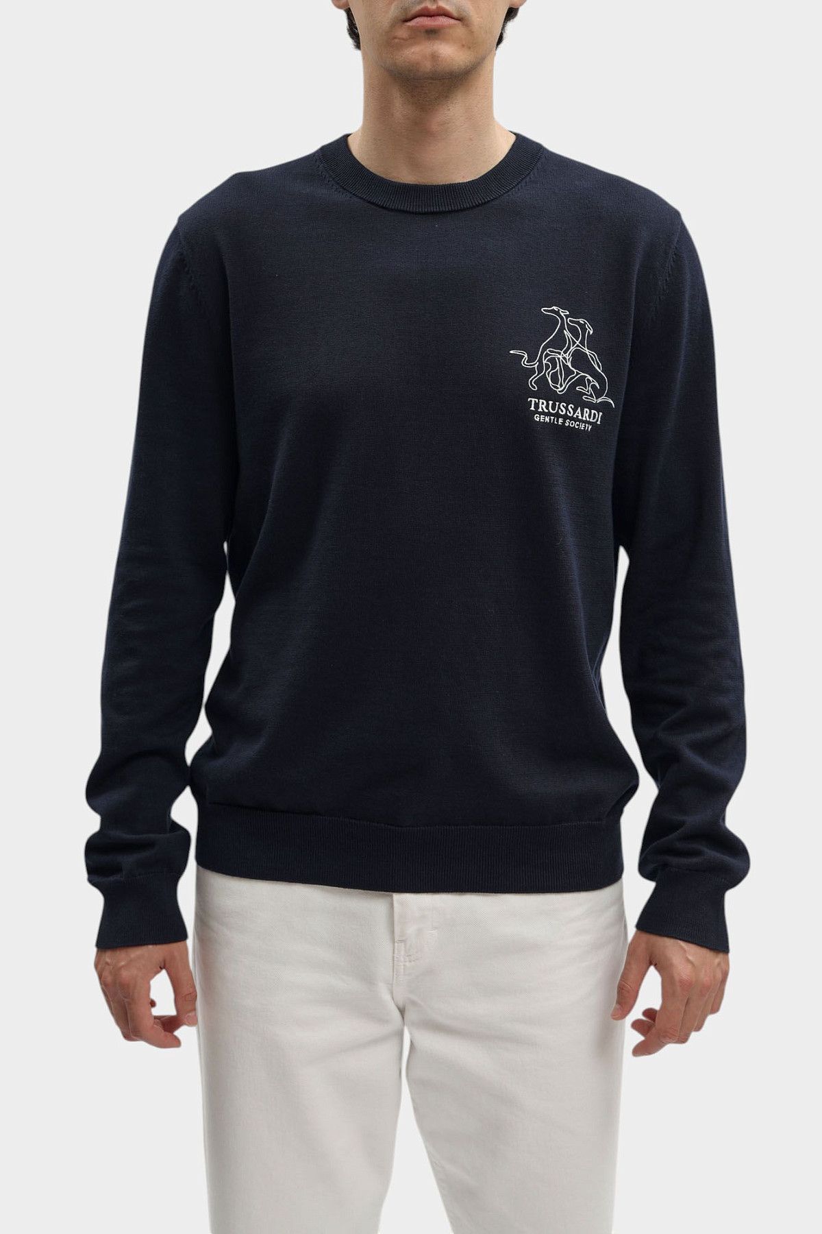 Джемпер Trussardi Синий