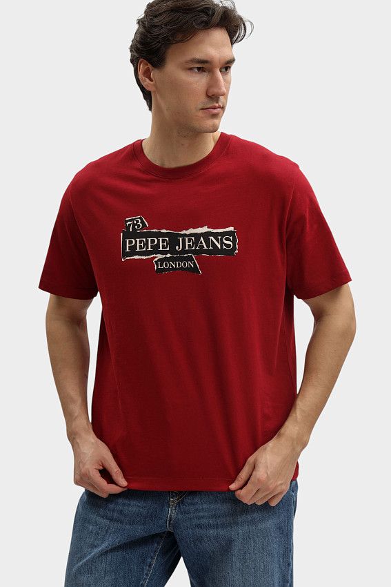 Футболка Pepe Jeans Красный