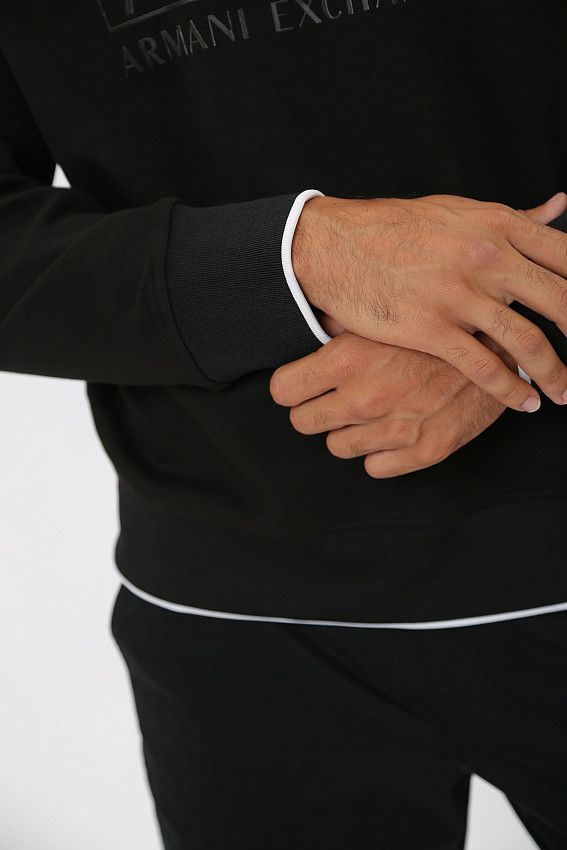 Свитшот  Armani Exchange Черный