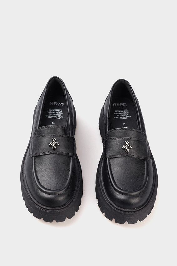 Лоферы Geox Черный