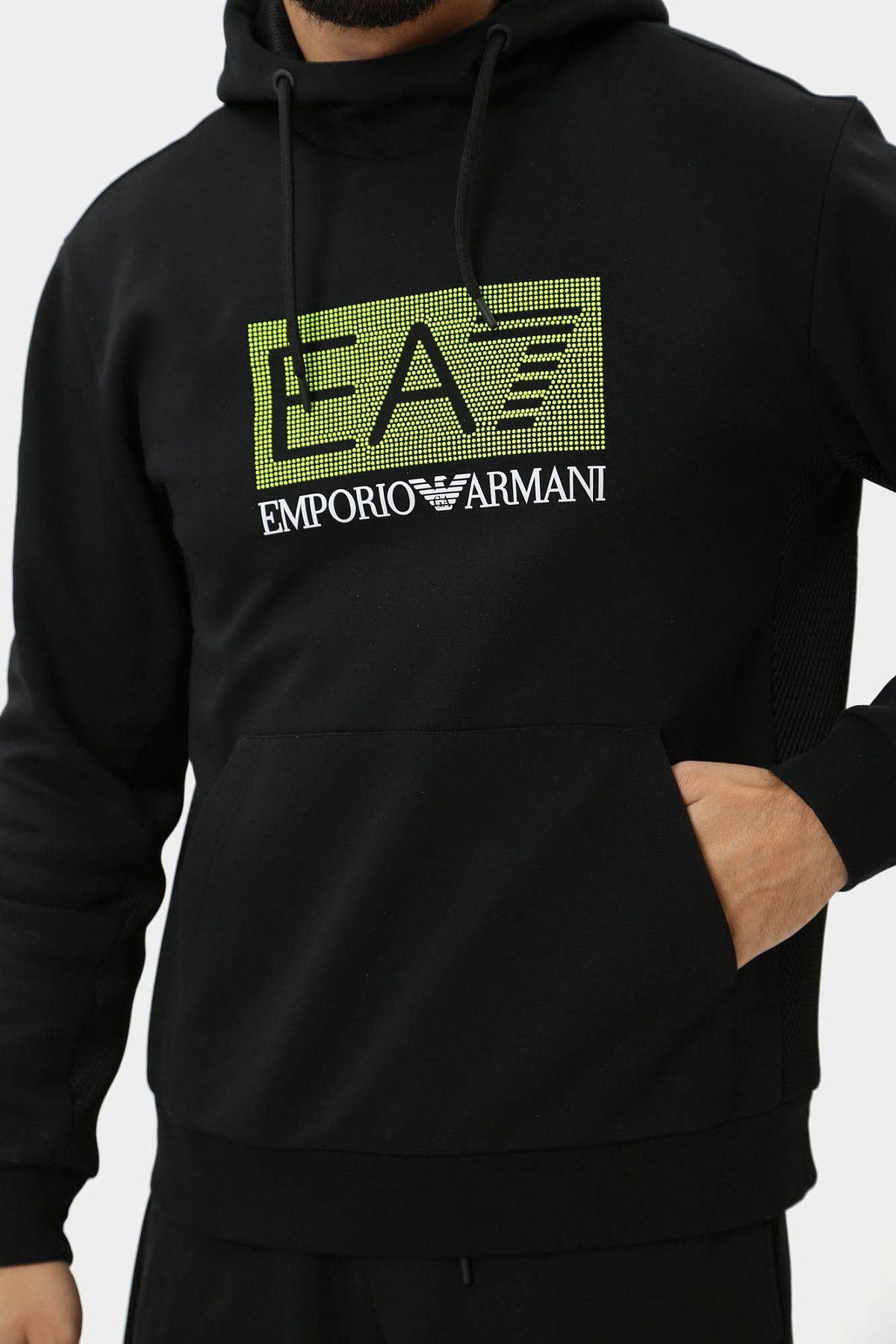 Худи EA7 Черный