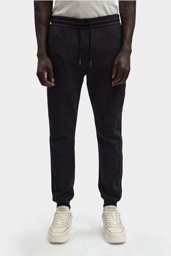 Брюки спортивные хлопковые черные Armani Exchange