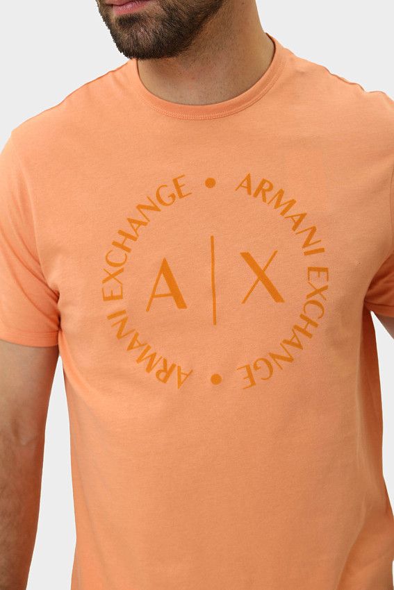 Футболка Armani Exchange Коричневый