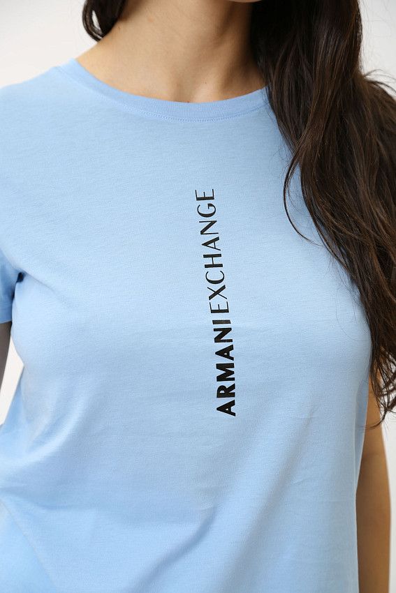 Футболка Armani Exchange Голубой