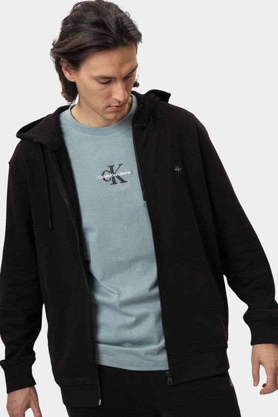 Толстовка с капюшоном Calvin Klein Jeans Черный