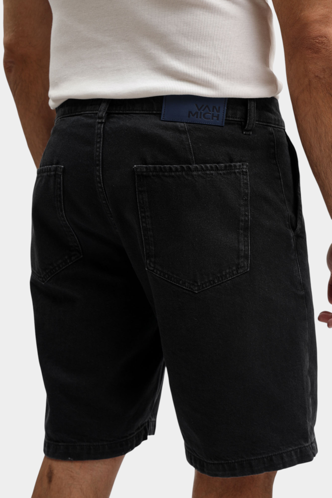 VM-OMA-33-615 Шорты джинсовые Van Mich Черный