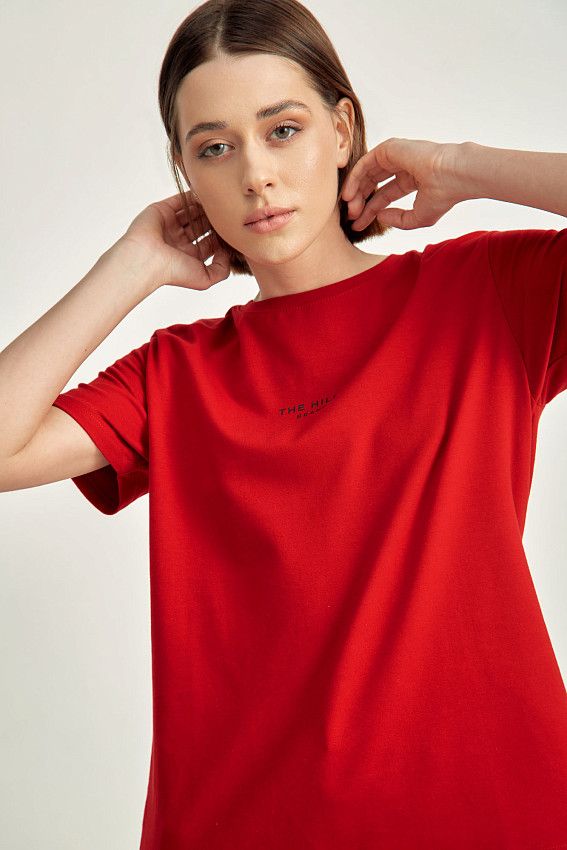 Футболка The Hills Бордовый