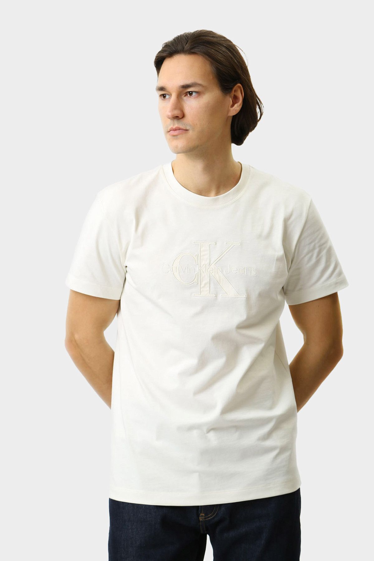 Футболка Calvin Klein Jeans Молочный