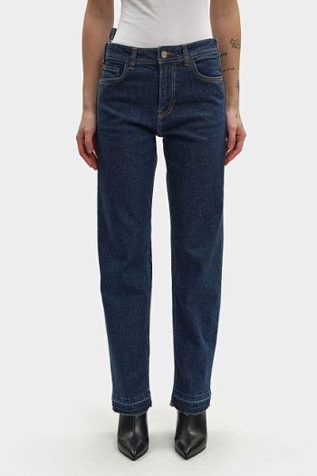 Джинсы прямые синие Pepe Jeans
