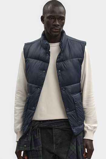 Жилет утепленный синий Pepe Jeans