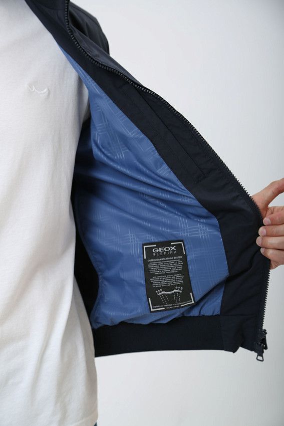 Куртка-бомбер Geox Синий