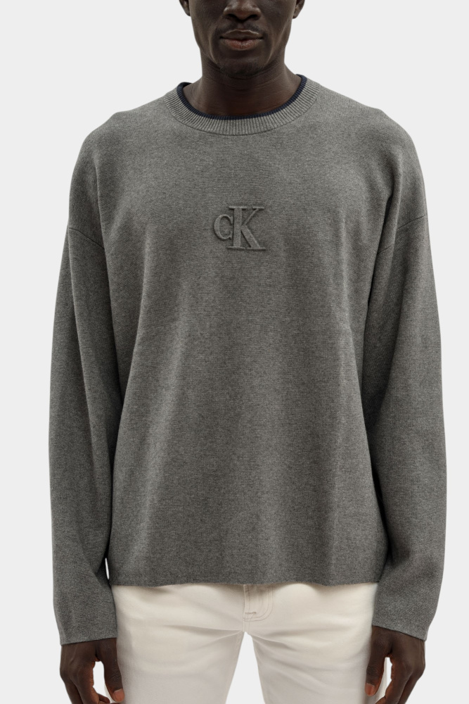LV04RD300G Джемпер Calvin Klein Jeans Серый