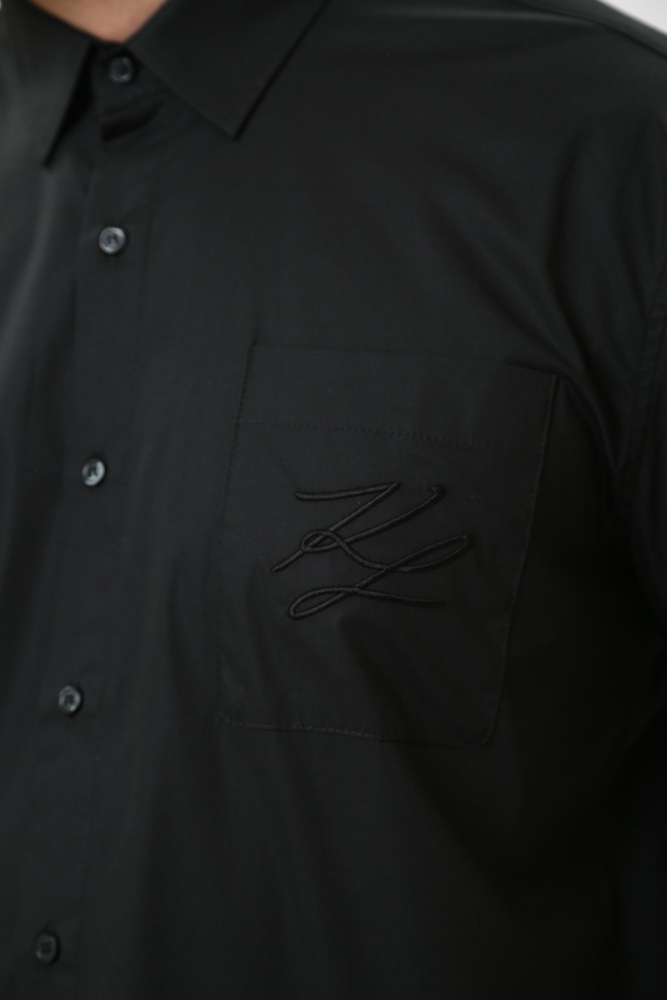 543600_605986 Рубашка с длинным рукавом Karl Lagerfeld Черный