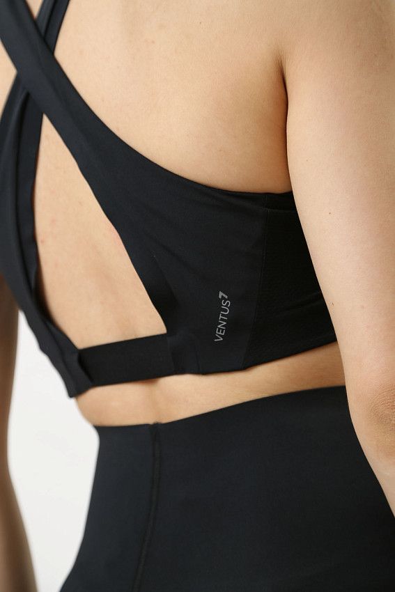 Топ спортивный EA7 Черный