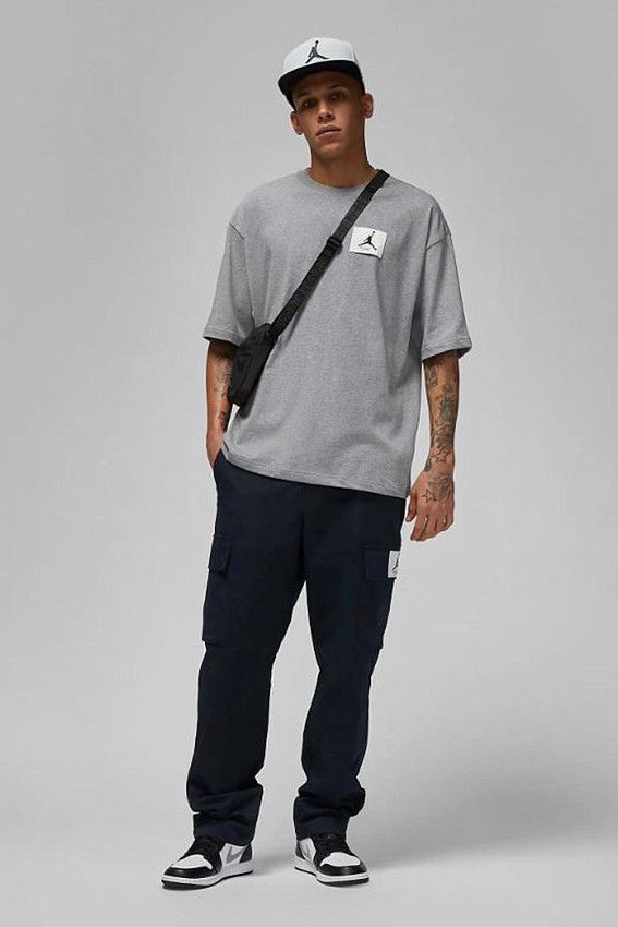 Футболка х/б Nike Серый