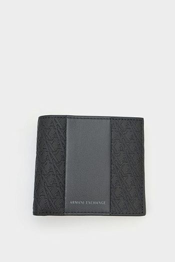 Кошелёк черный Armani Exchange