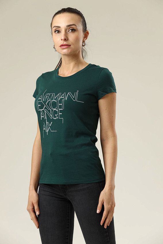 Футболка Armani Exchange Зеленый