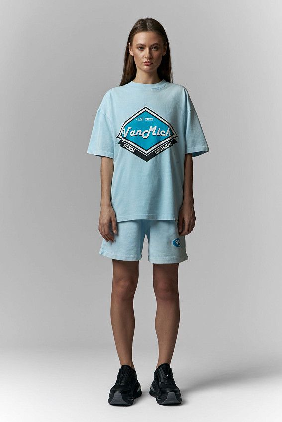 Футболка Van Mich Голубой