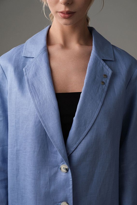 Пиджак The Hills Голубой