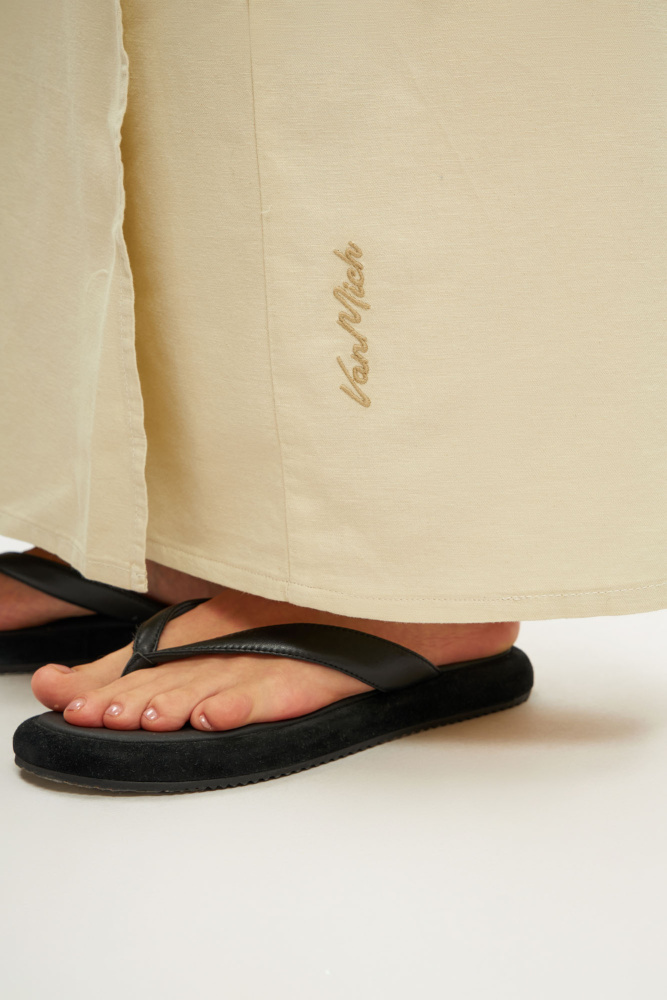 VW-OMA-55-445 юбка льняная van mich 