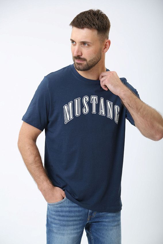 Футболка Mustang Синий