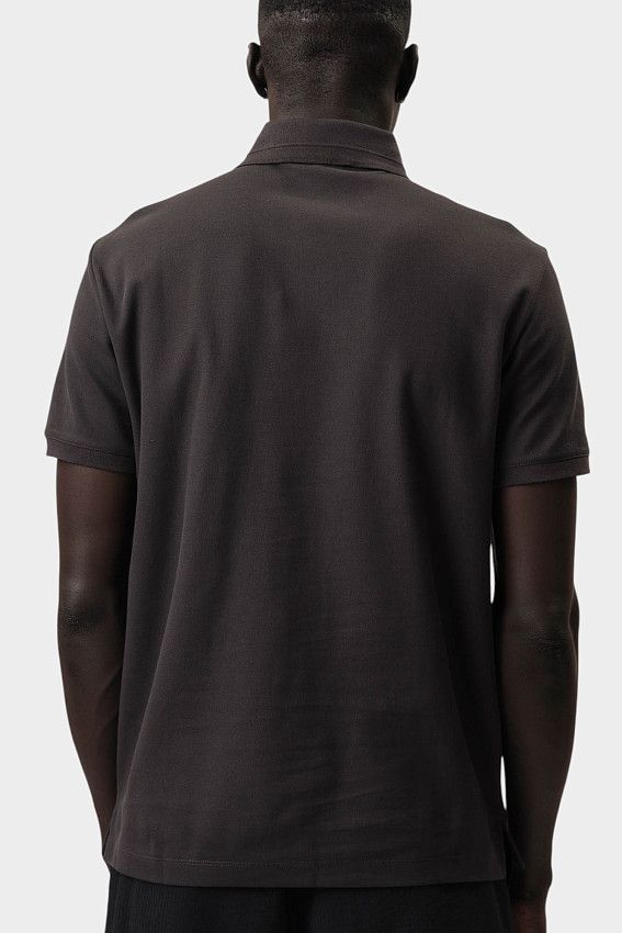 Поло Emporio Armani Черный