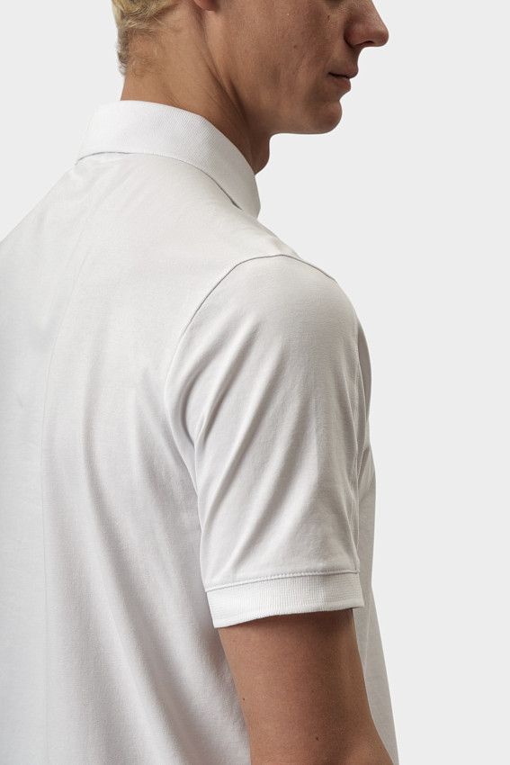 Поло Karl Lagerfeld Белый