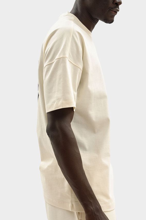 Футболка EA7 Бежевый