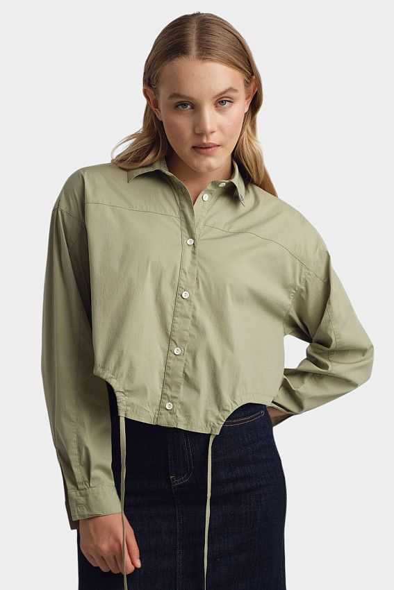 Рубашка с длинным рукавом The Hills Хаки