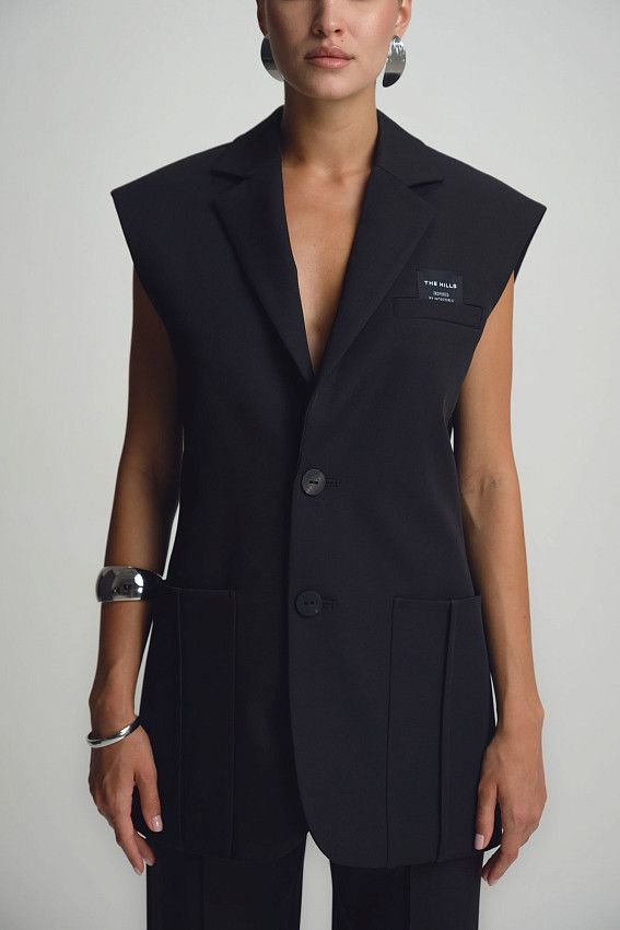 Жилет The Hills Черный