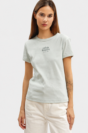 Футболка из хлопка Calvin Klein Jeans