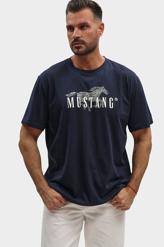 Футболка Mustang Синий