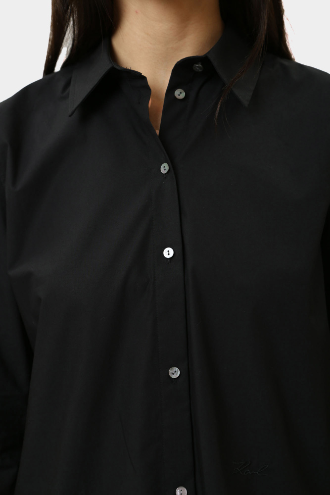 245W1603 рубашка с длинным рукавом karl lagerfeld 