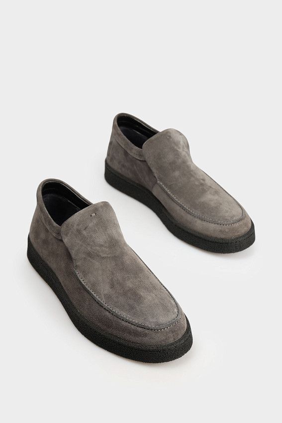 Лоферы Graciana Серый