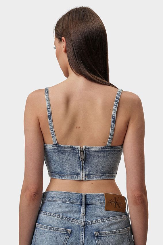 Топ Calvin Klein Jeans Голубой
