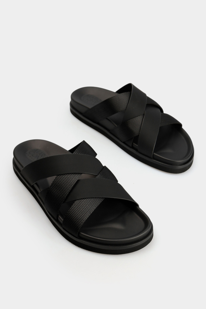 МС-261-2A-2 Шлепки Marc Cony Черный