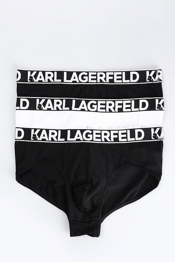 Трусы 3 шт Karl Lagerfeld Черный