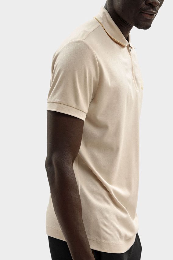 Поло EA7 Голубой