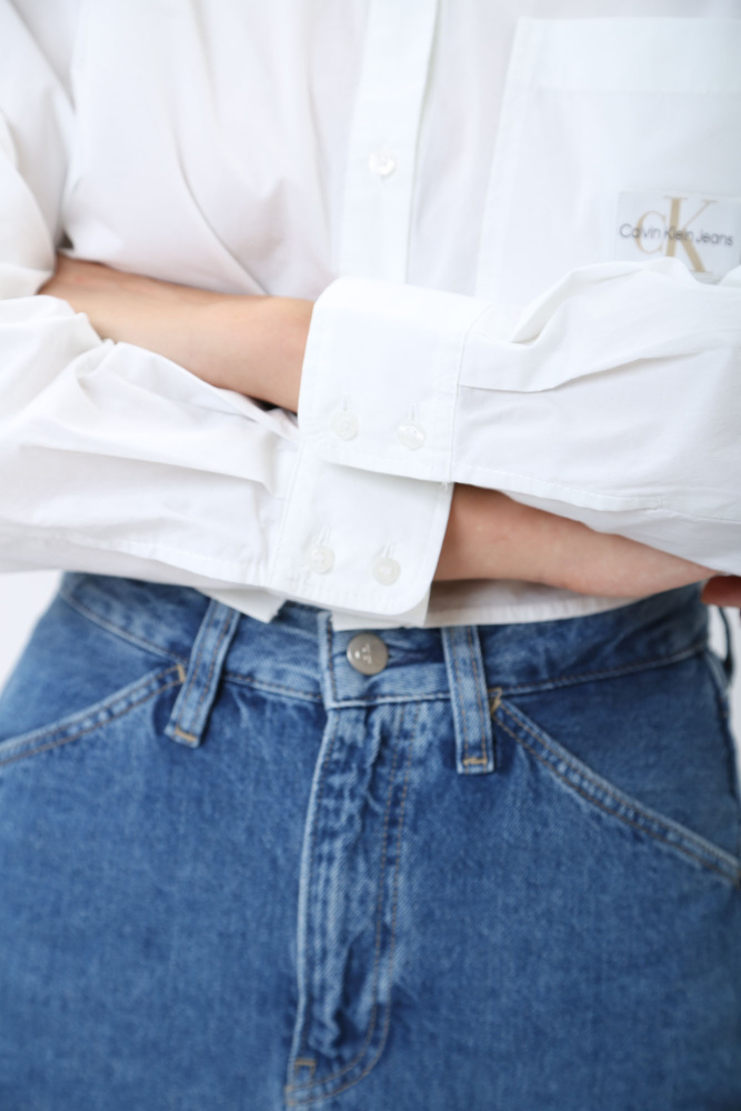 J20J222614 рубашка с длинным рукавом calvin klein jeans 