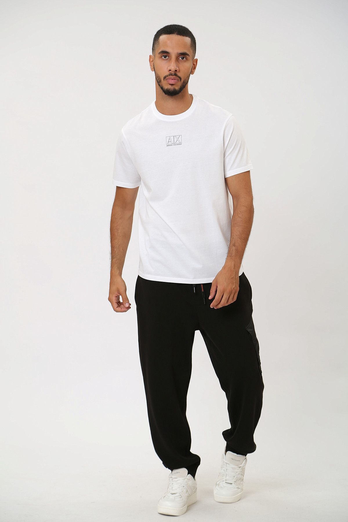 Брюки спортивные  Armani Exchange Черный