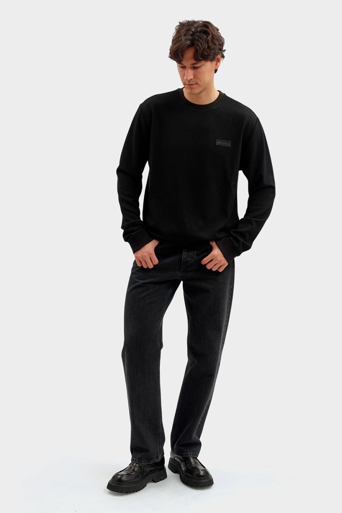 Свитшот Bikkembergs Черный