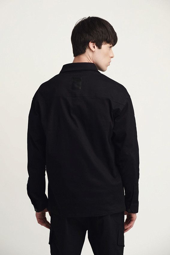 Рубашка с длинным рукавом The Hills Черный