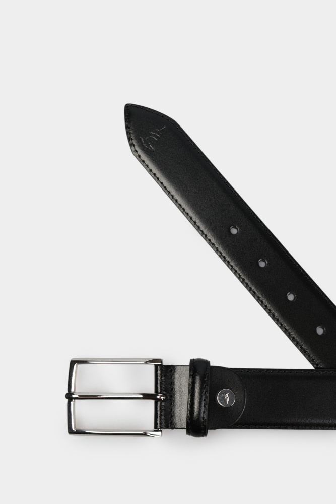 B348B000011N-MEL02L60-22MA Ремень Trussardi Черный