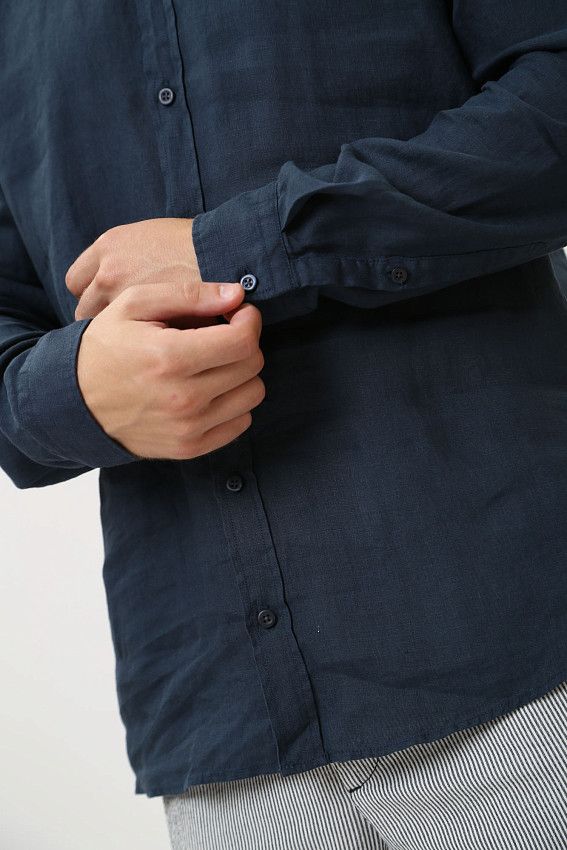 Сорочка д/р Strellson Синий