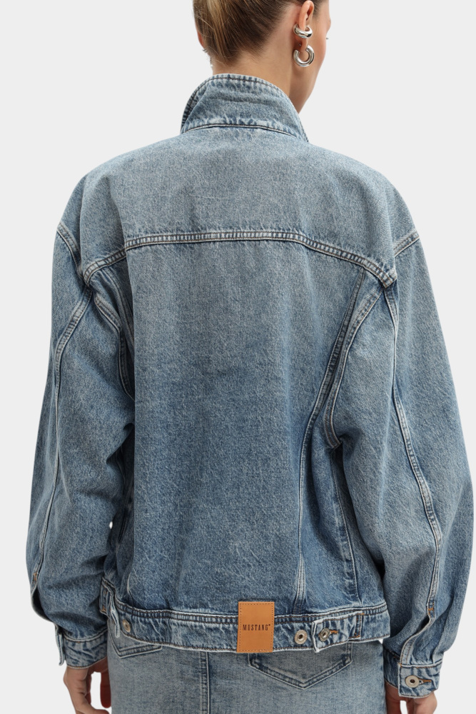 1016219-5000 куртка джинсовая mustang 