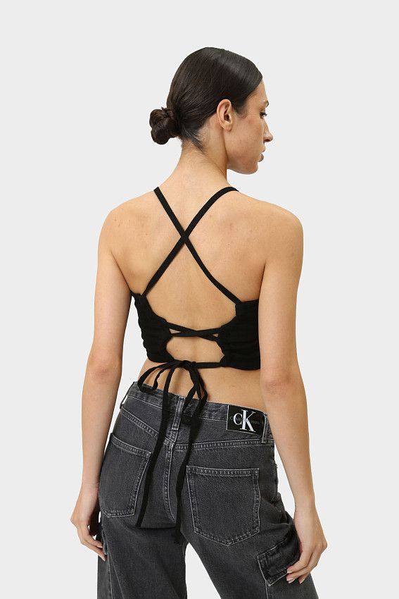 Топ Calvin Klein Jeans Черный