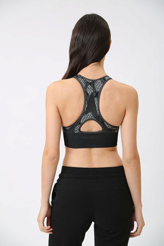 Топ спортивный EA7 Черный