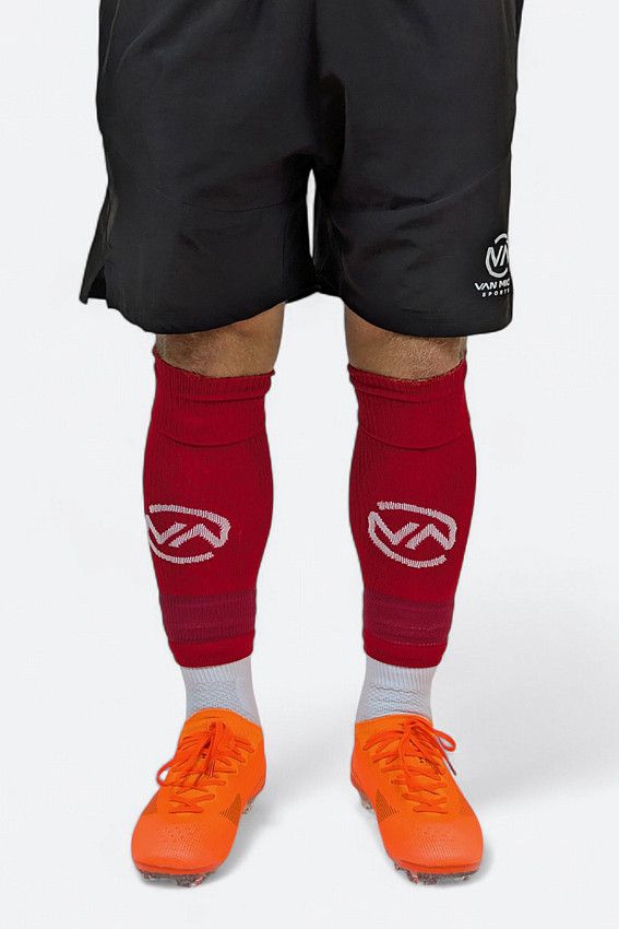 Футбольные гетры обрезки Van Mich Спорт Красный