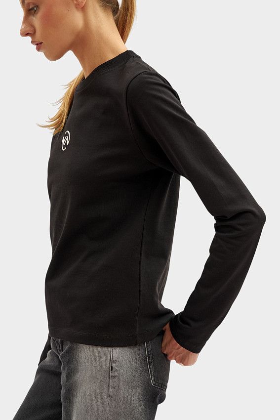 Лонгслив Van Mich Черный
